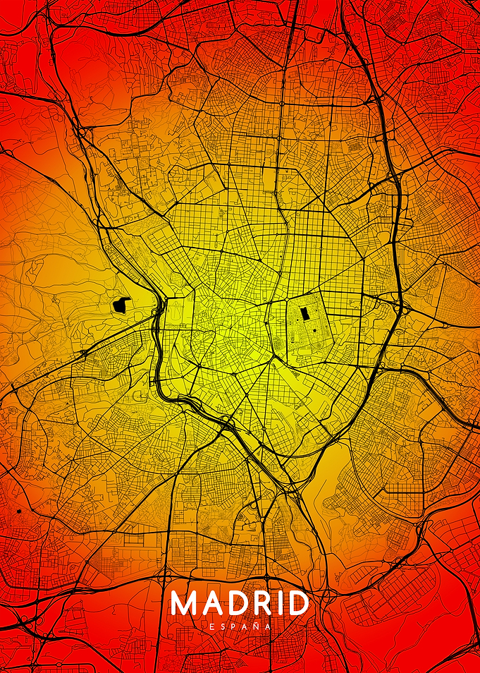 Madrid map