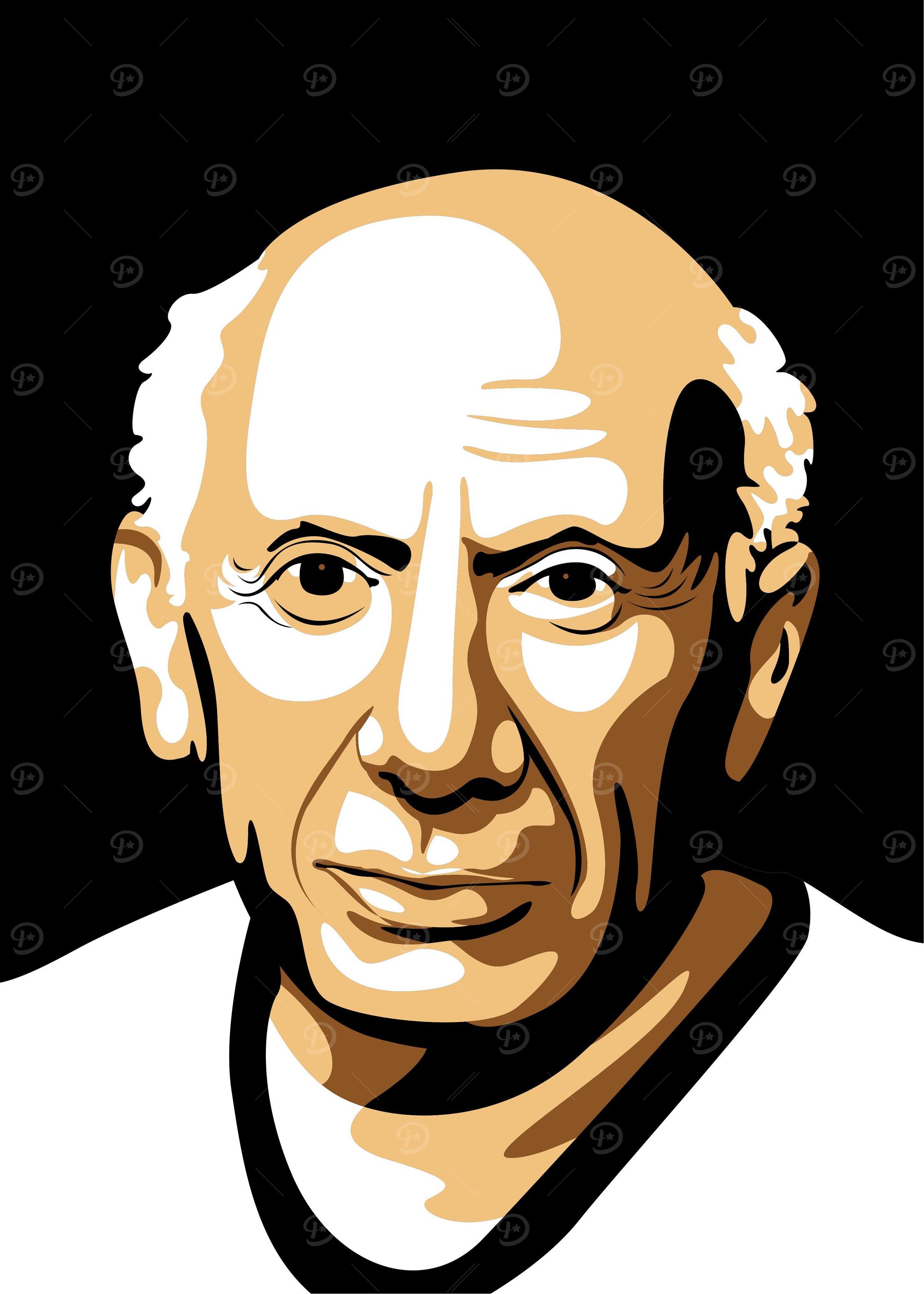 Pablo Picasso In Vexel Art