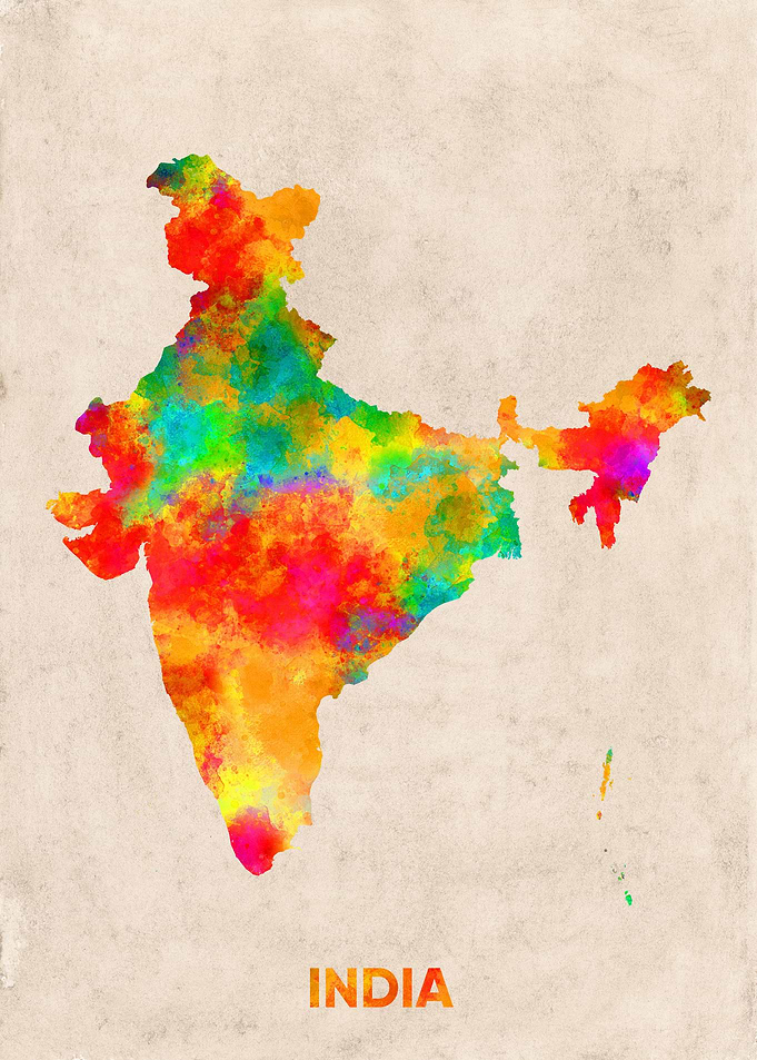 india map