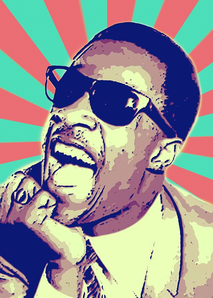 Stevie Wonder Retro