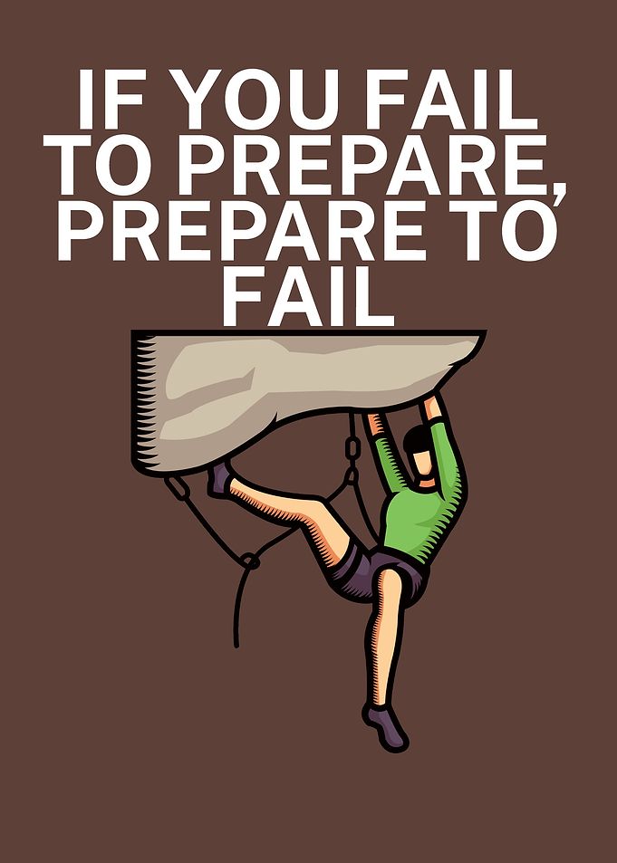 Climbing prepare fail
