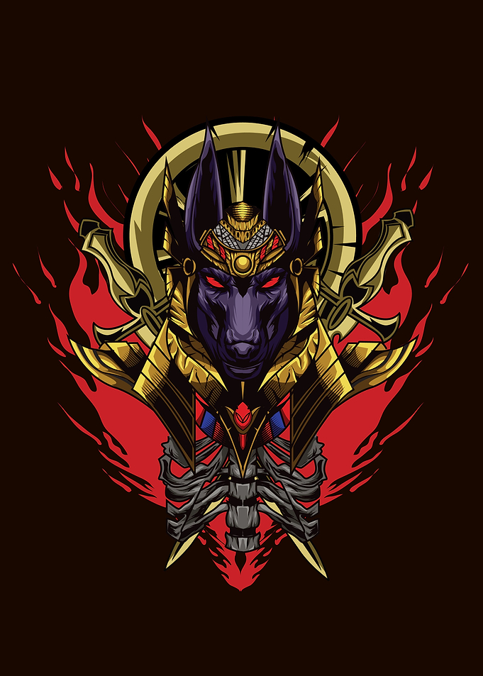 Fire Anubis