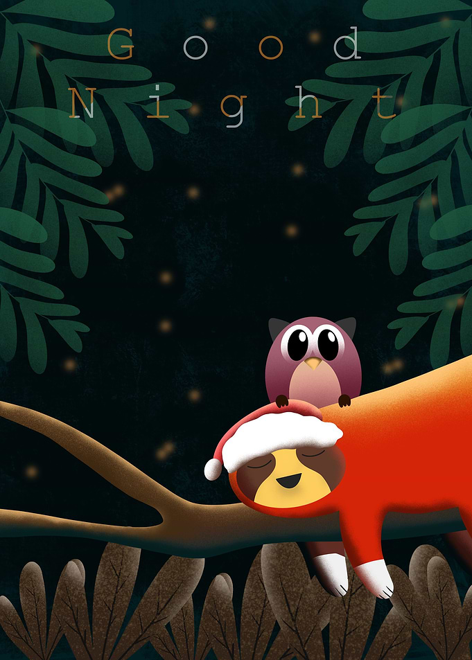 good night poster