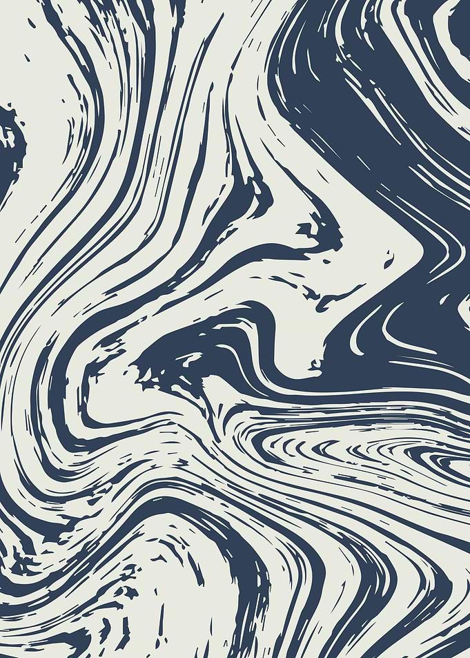 Abstract Blue Marble