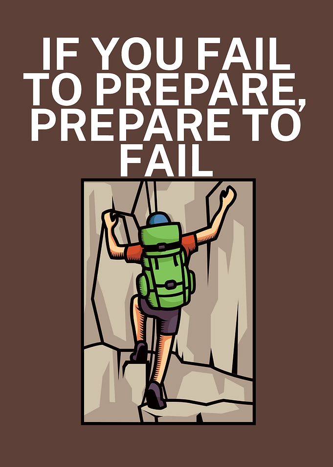 Climbing prepare fail
