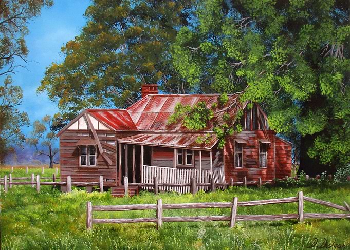 Abandoned farmhouse