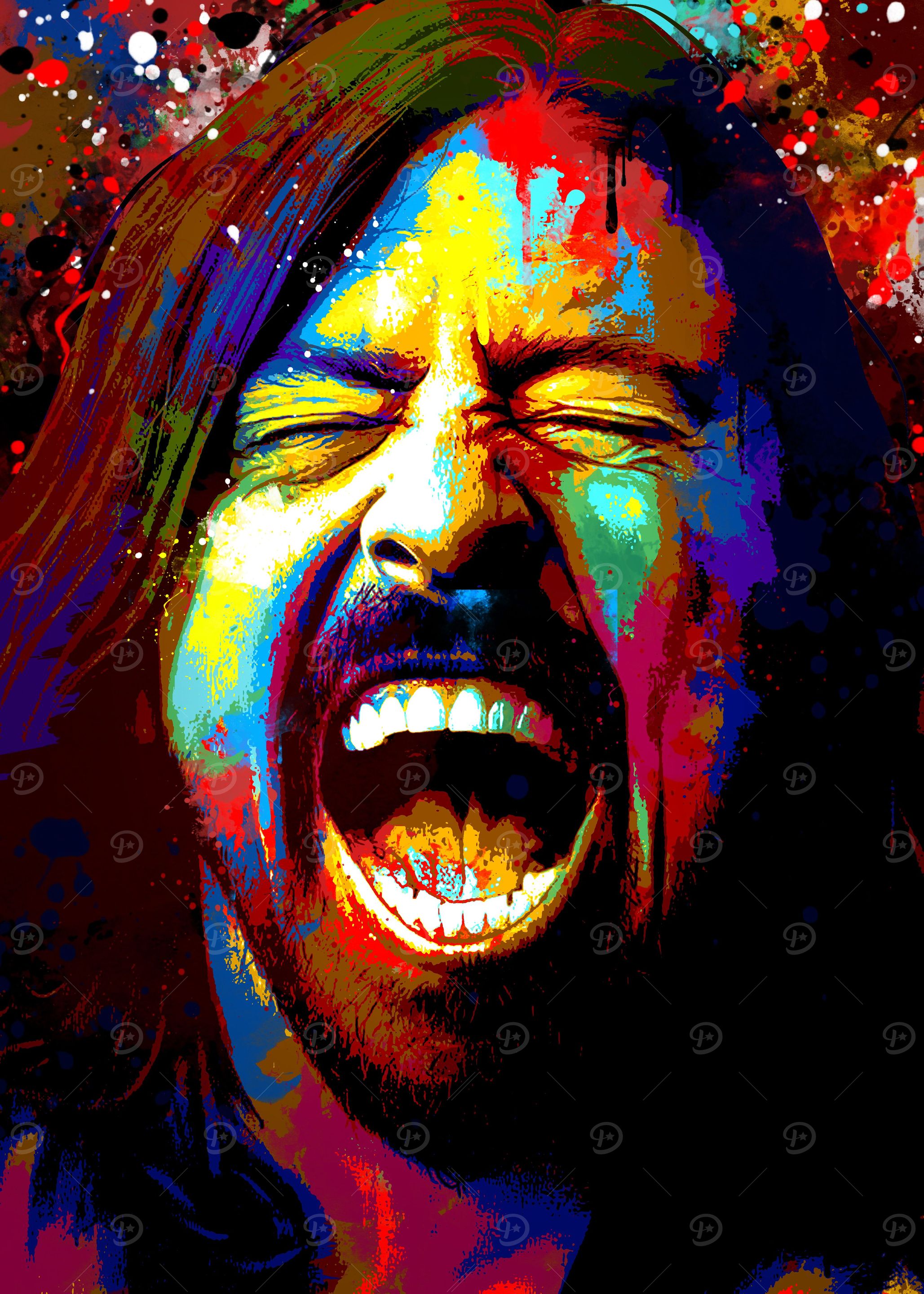 Dave Grohl PopArt