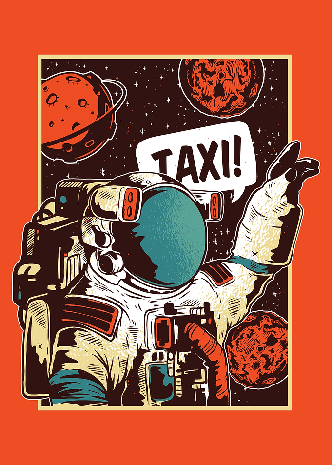 Space Astronaut Planet