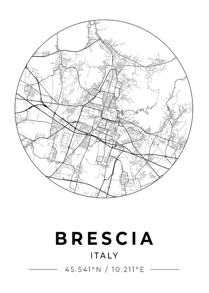 Brescia City Map