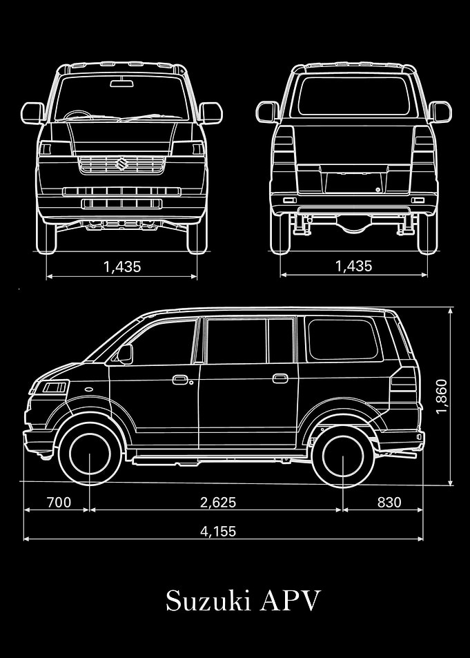Suzuki APV Blueprint