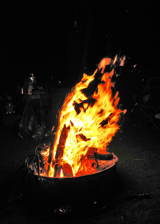 bonfire burn