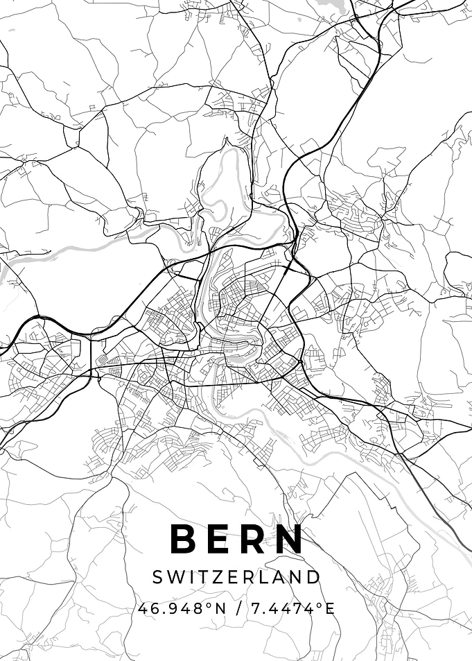 Bern City Map