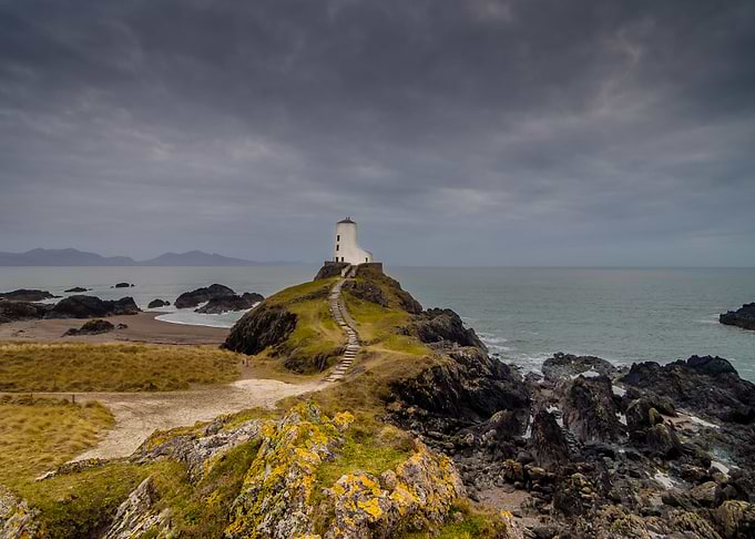 Tower at Llanddwyn Island