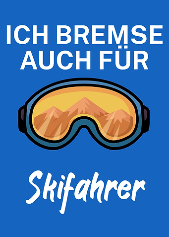 Snowboard bremsem Ski