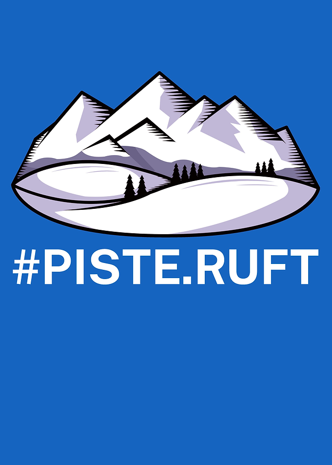 Snowboard piste ruft