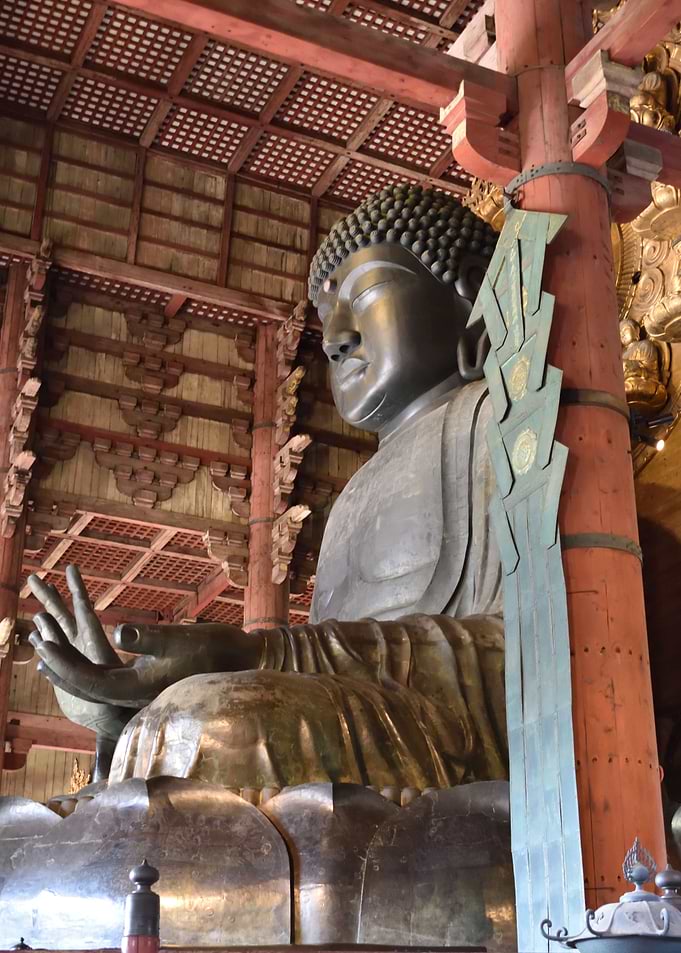 Buddha in Todaiji temple