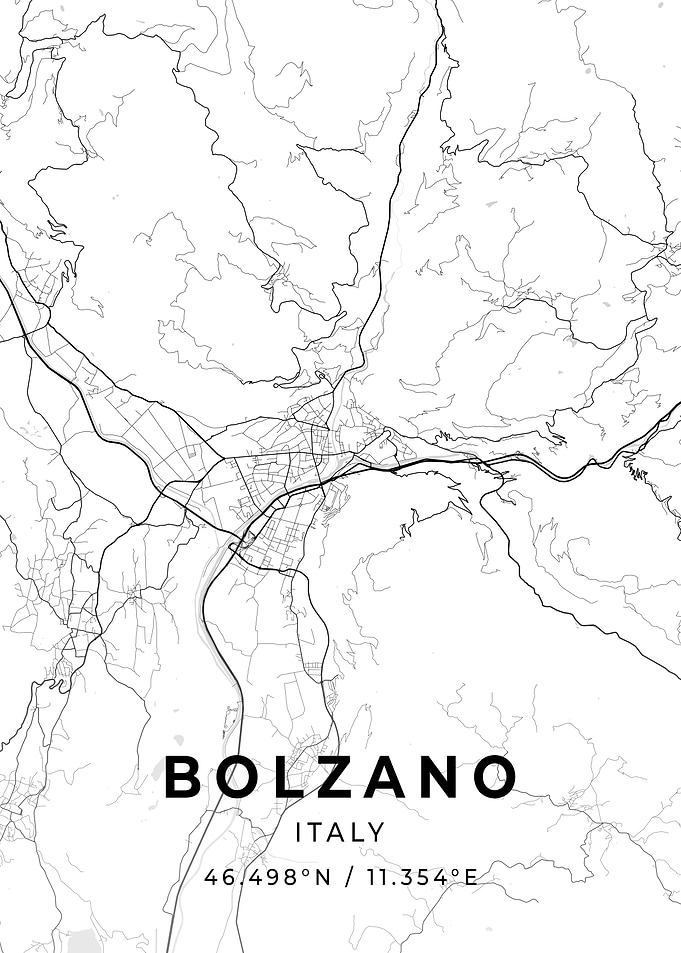 Bolzano City Map