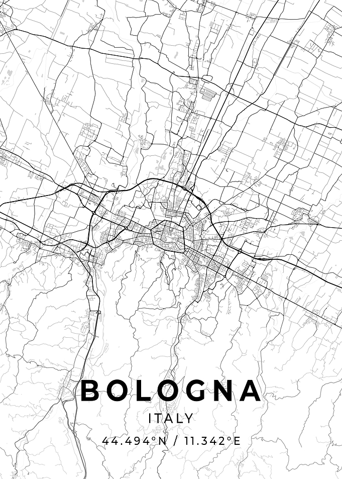 Bologna City Map