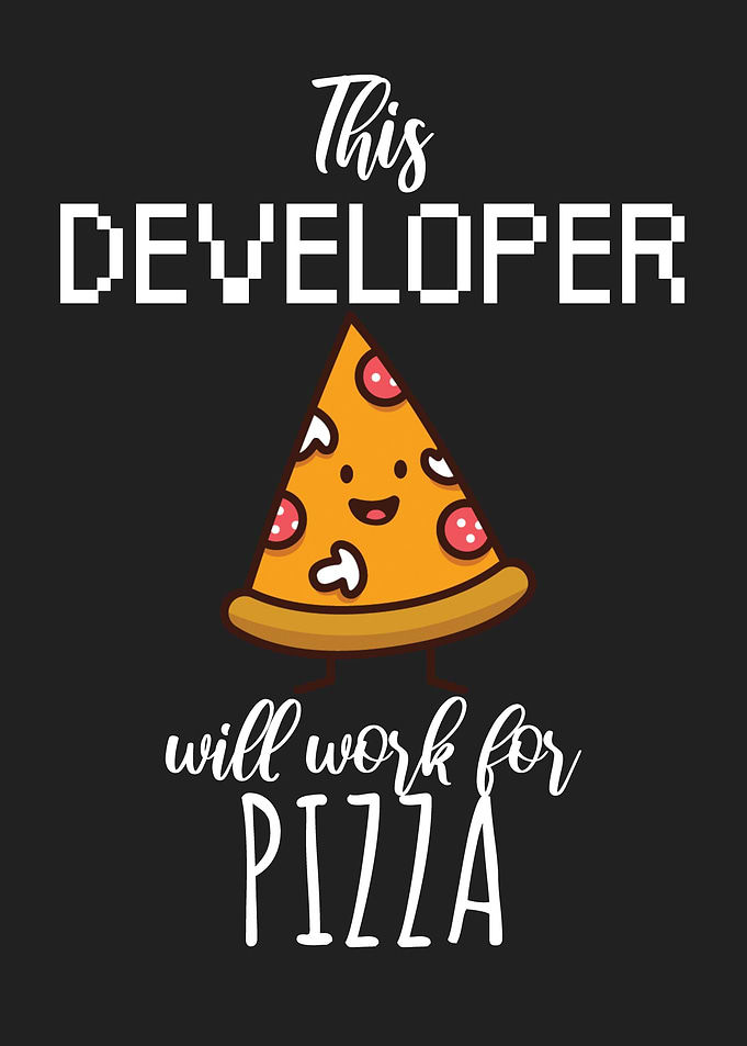 Developer work for Pizza