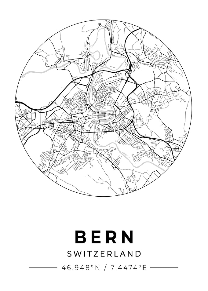 Bern City Map