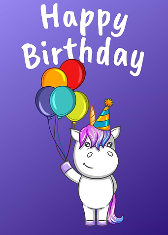 Birthday Unicorn