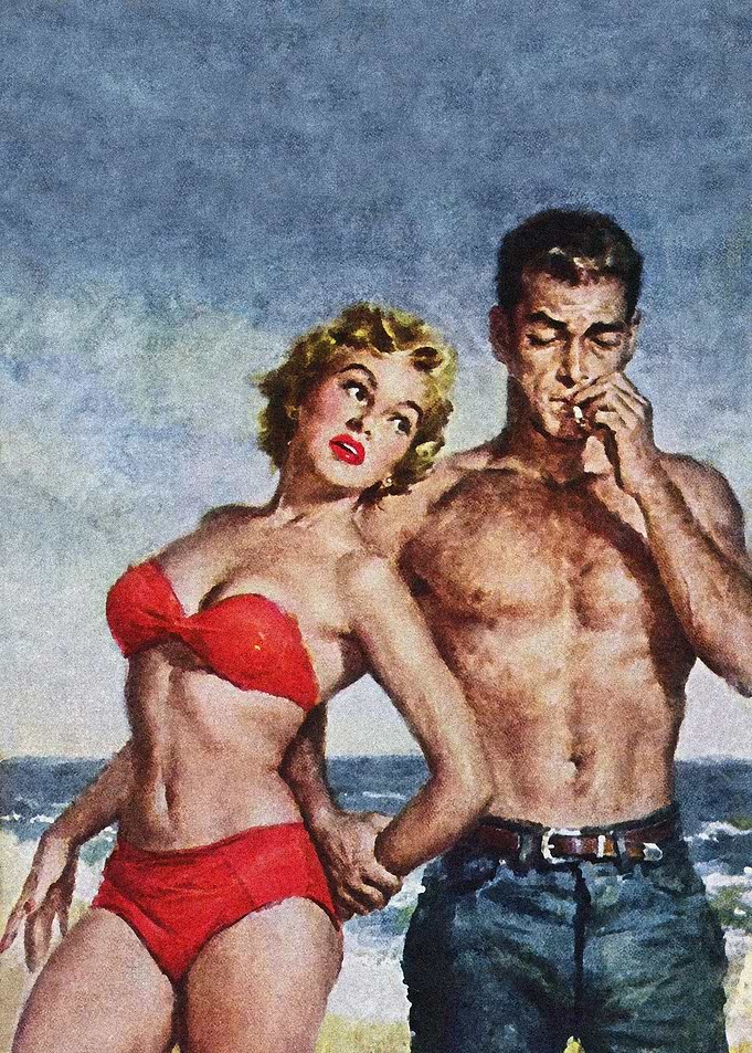 Romance at the beach pulp