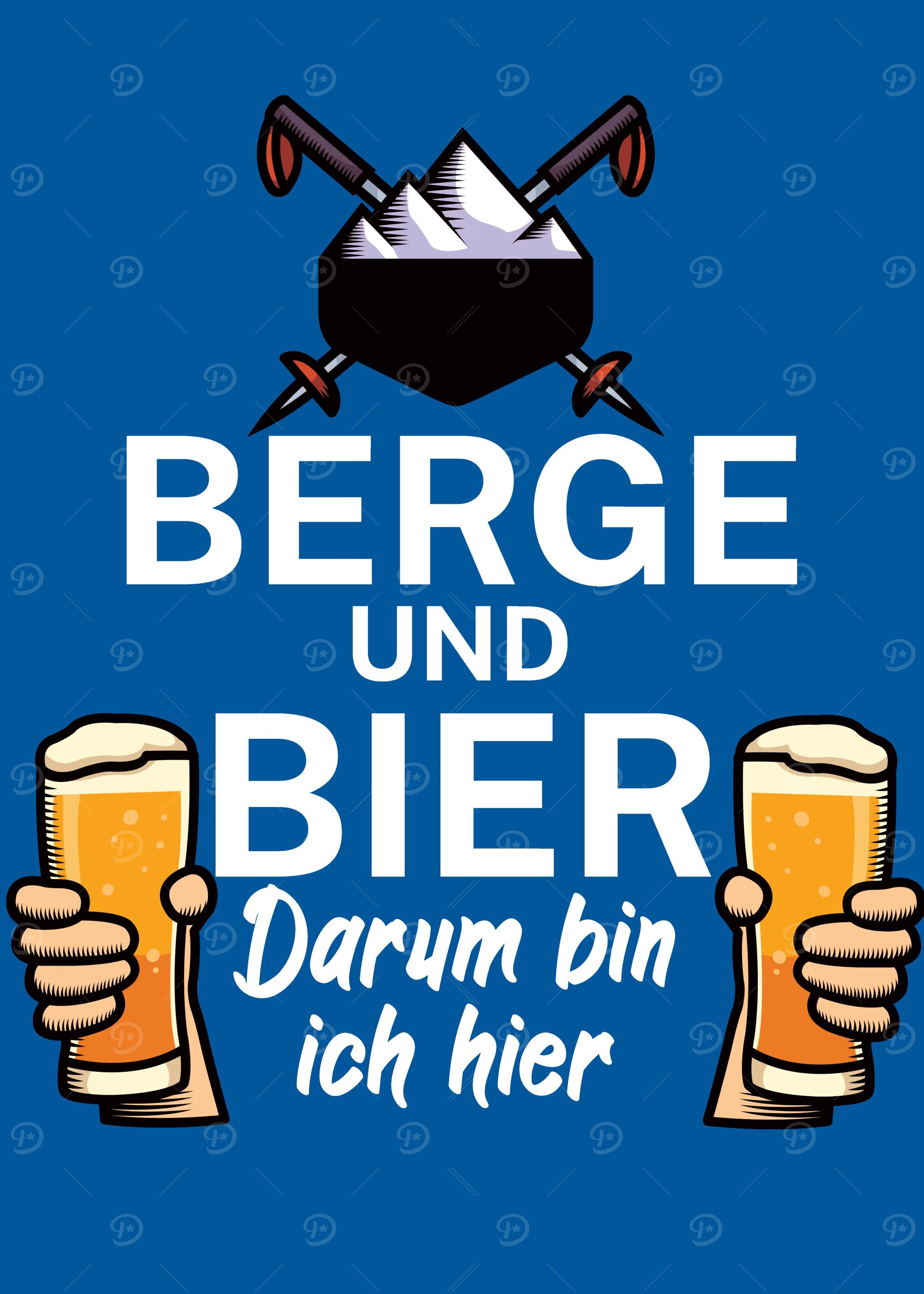 Berge und Bier