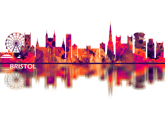 Bristol England skyline