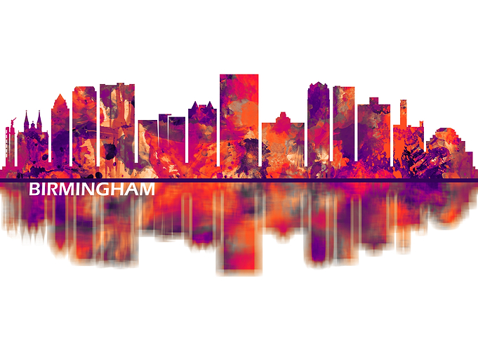 Birmingham Alabama Skyline