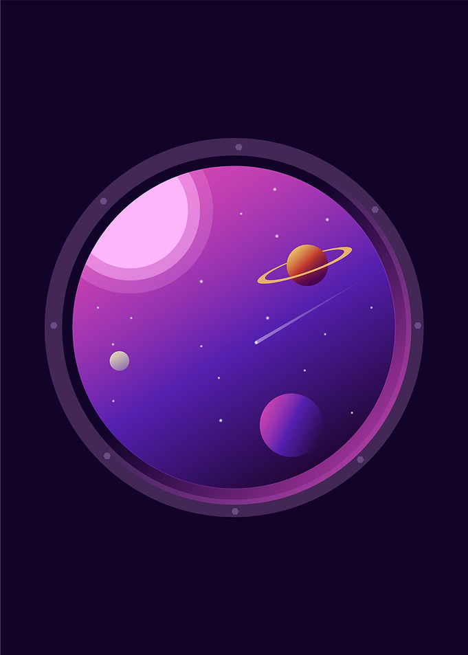 rocket window imagine