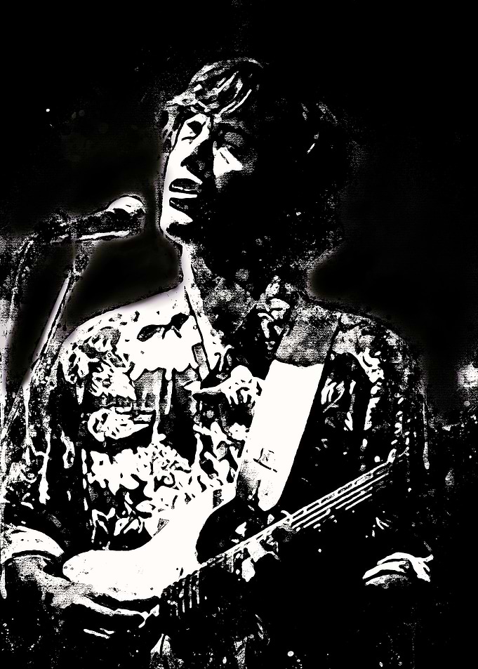 Ry Cooder BW