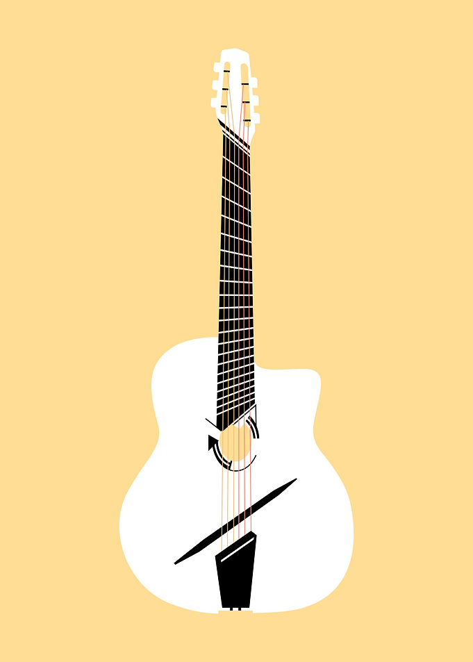 Guitar Illustration v10
