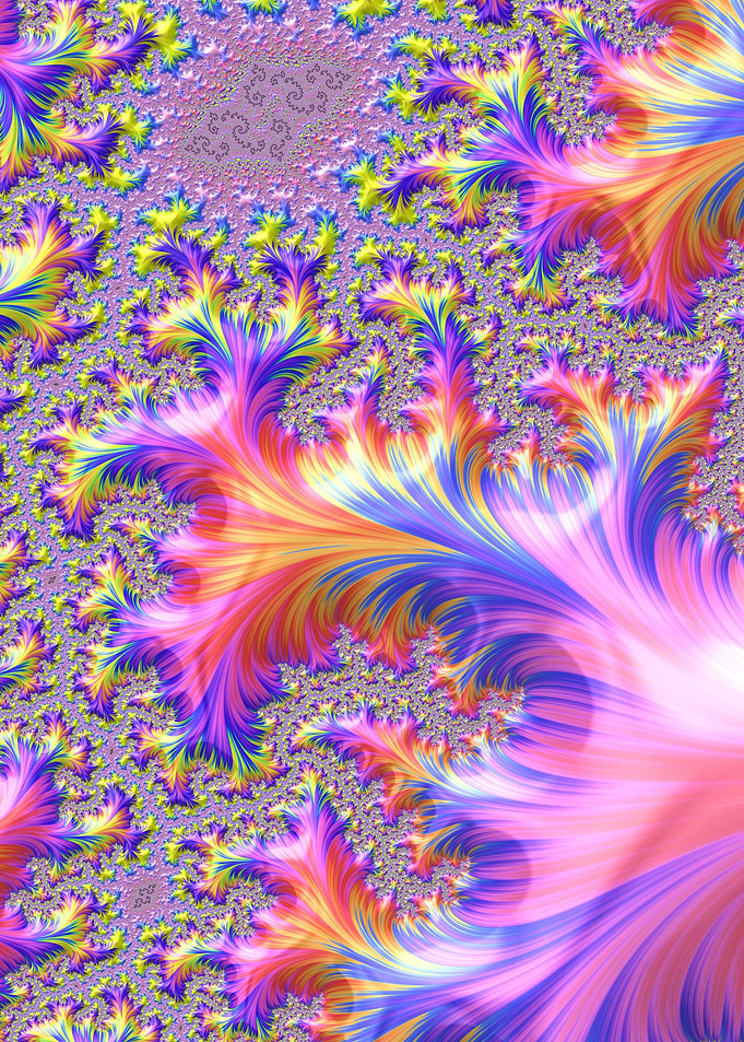 Colorful Branching Fractal