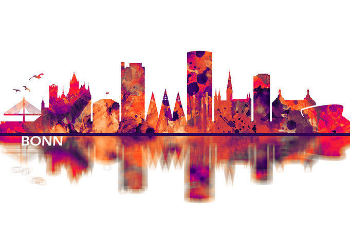 Bonn Germany Skyline