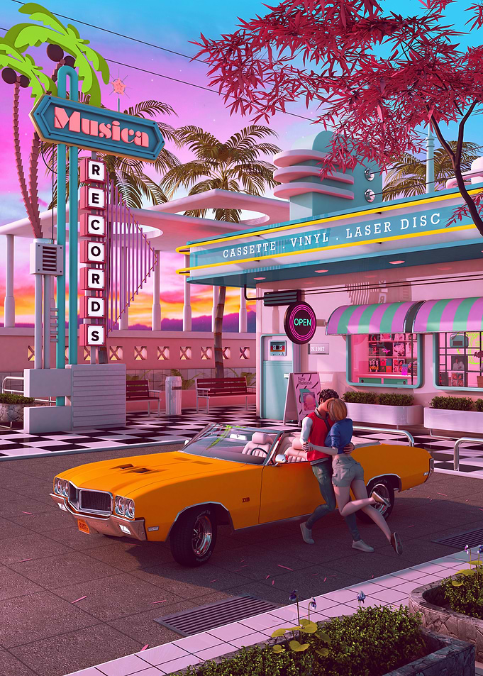 First Kiss 80s Nostalgia