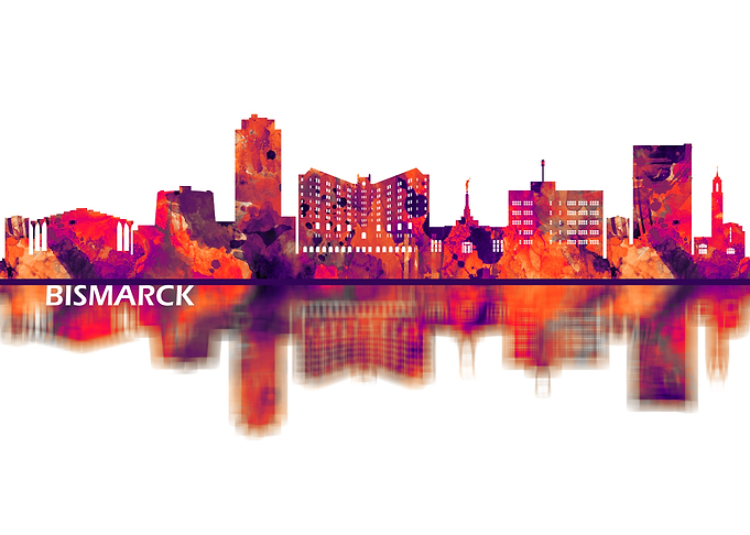 Bismarck Skyline