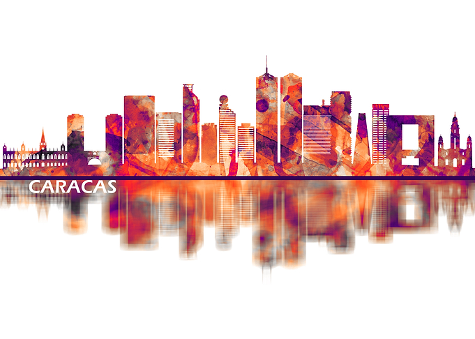 Caracas Venezuela Skyline