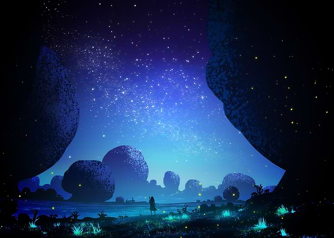 Fantasy Landscape Night