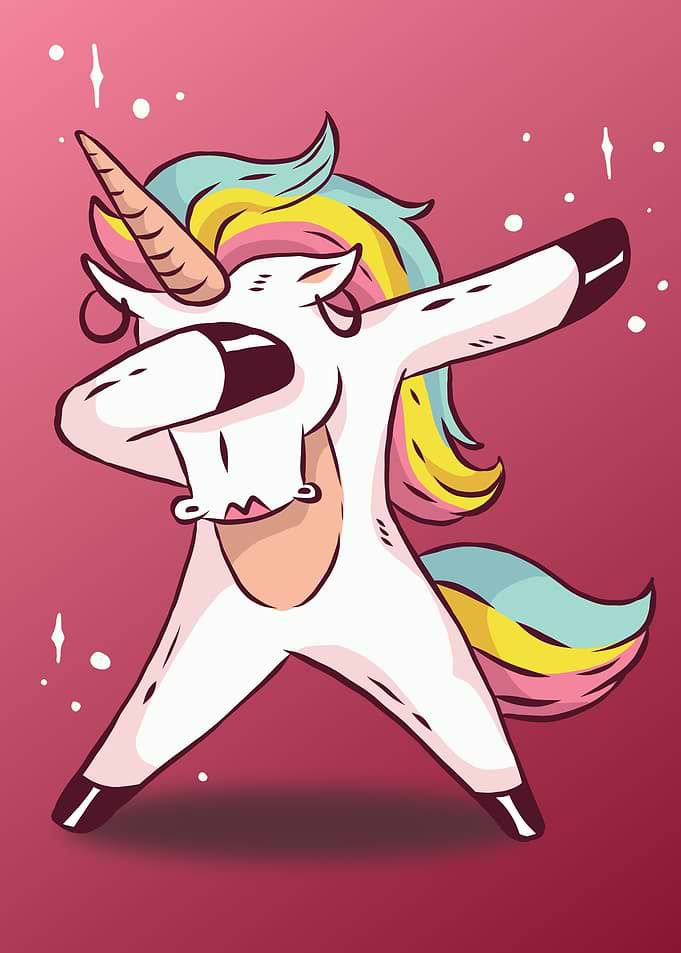 Dabbing Unicorn