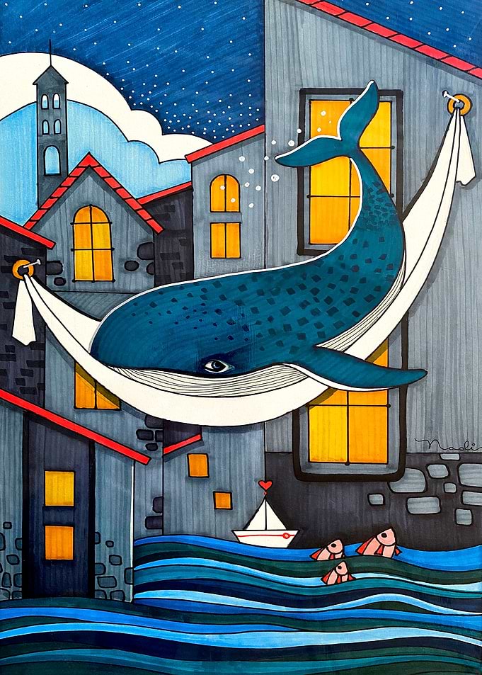 whale on my street
