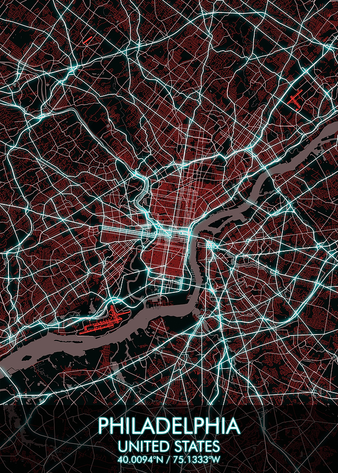 Philadelphia City Map