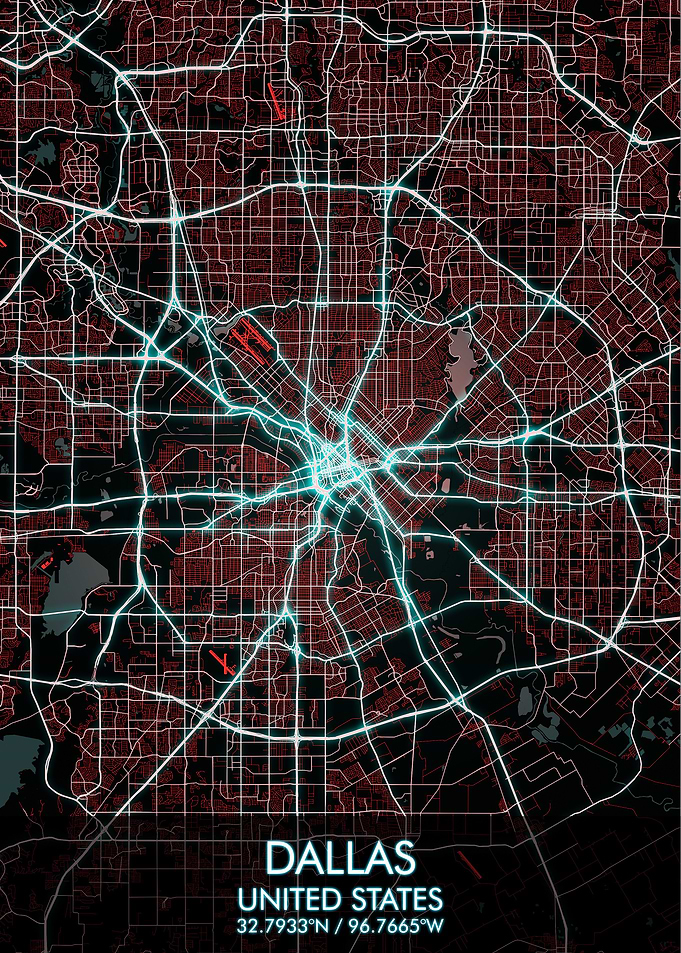 Dallas City Map
