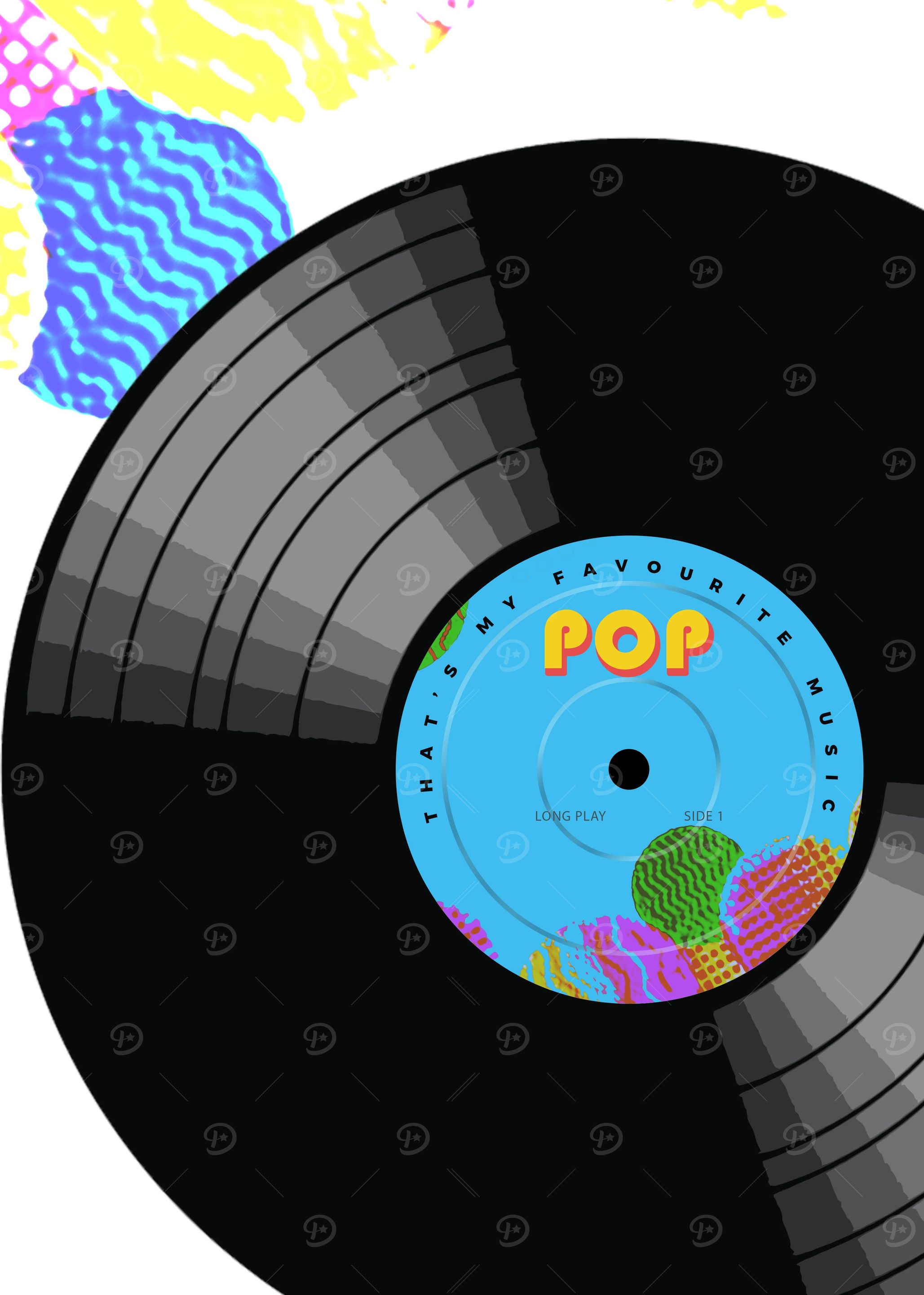 Vinyl records Pop