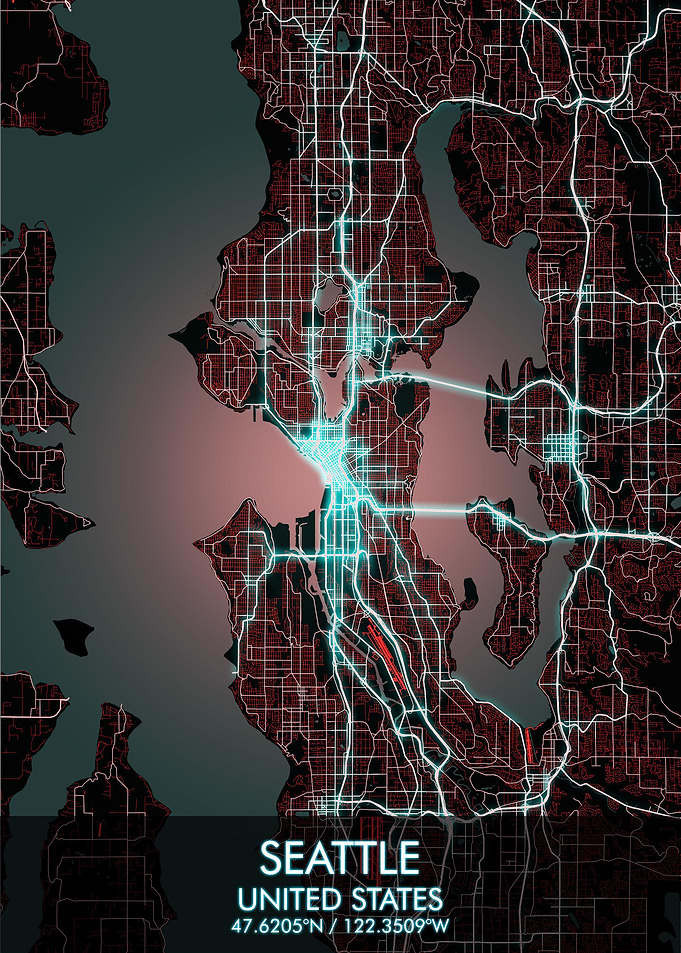 Seattle City Map