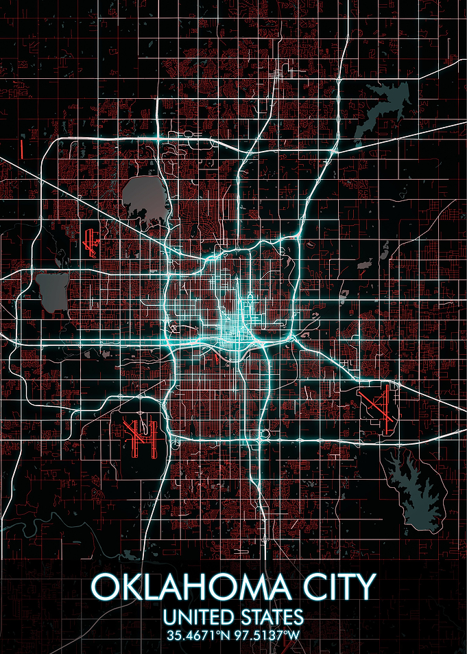 Oklahoma City Map