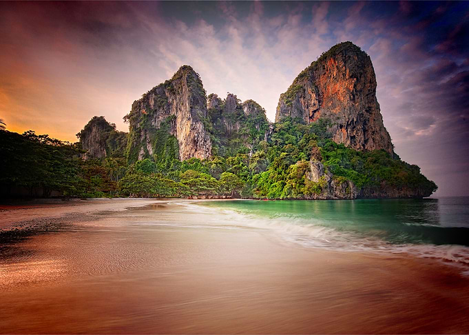 Beach Tropical Rock