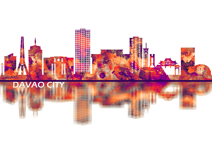 Davao City Skyline