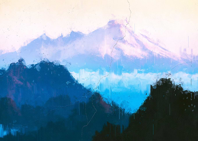 Sea Of Cloud And Mountain