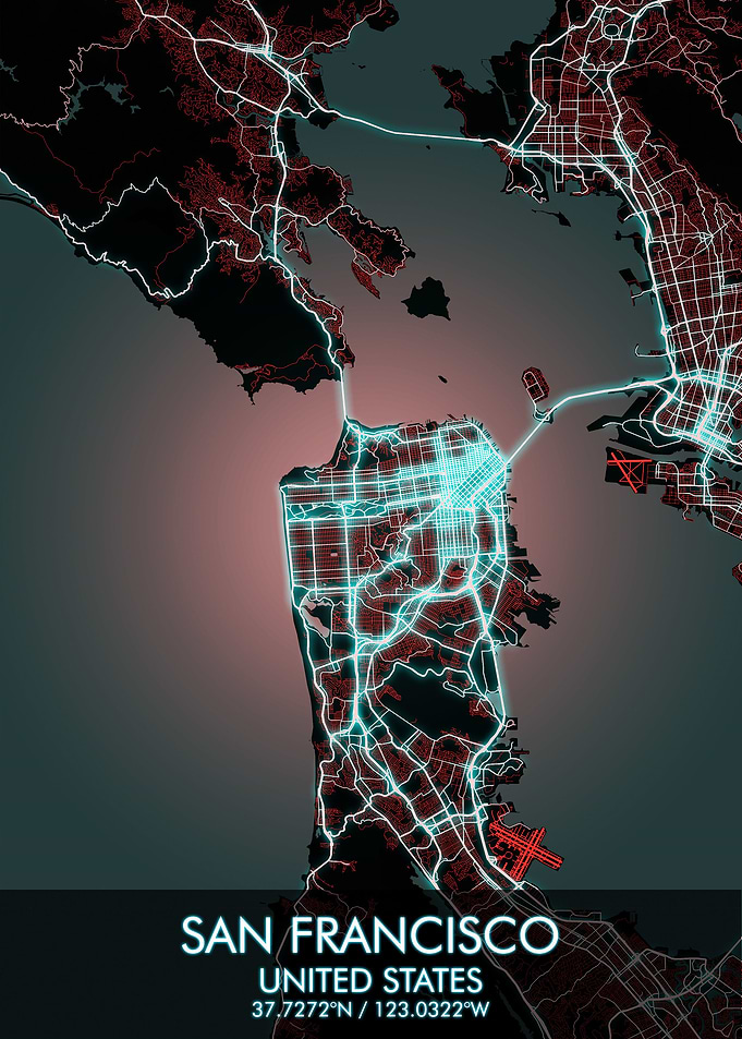 San Francisco City Map