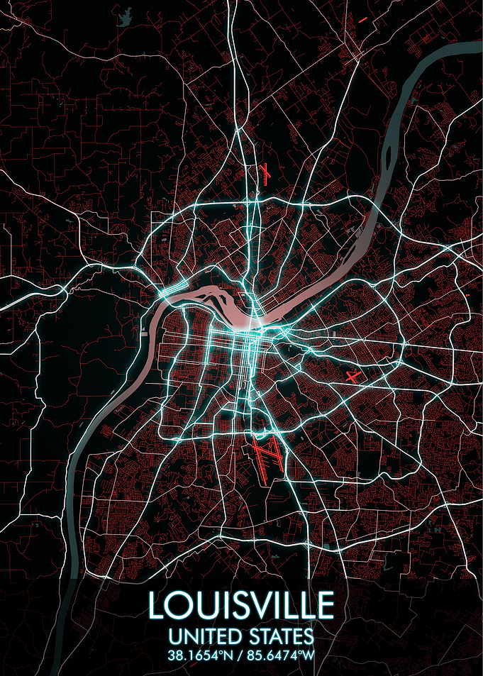 Louisville City Map
